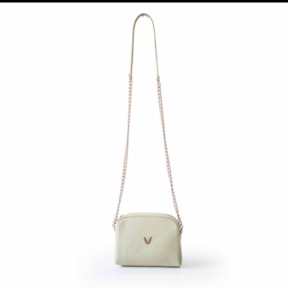 Elegant Cream Crossbody Bag